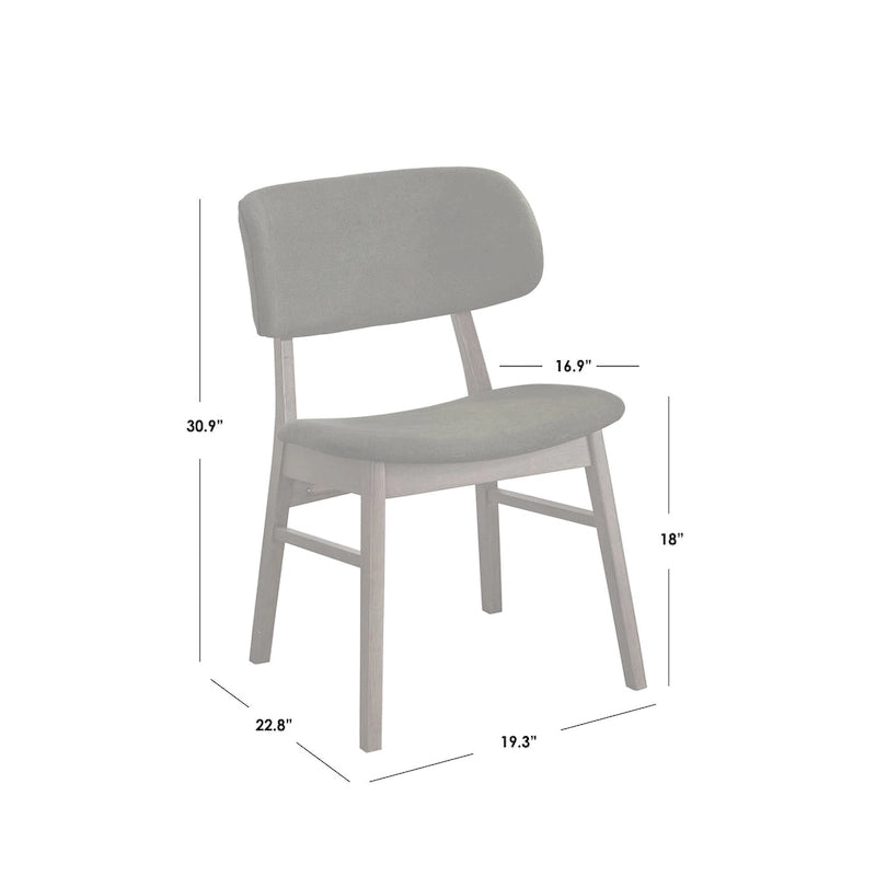 Solid Wood Dining Chair (Set of 2)