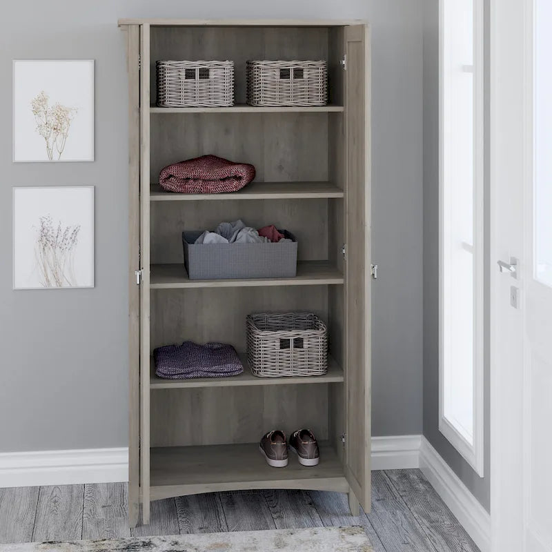 Tall Storage Cabinet with Doors