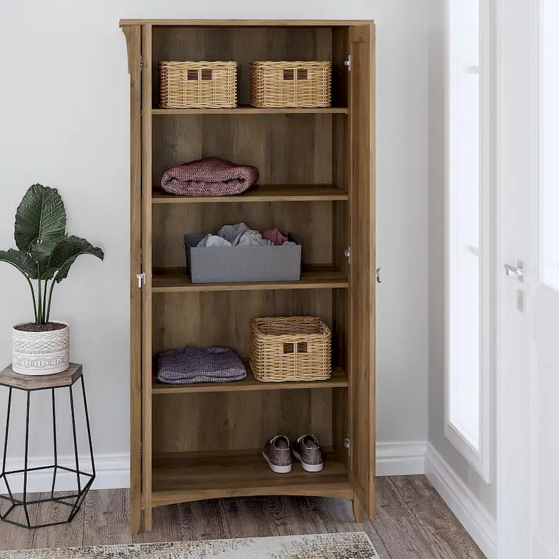 Tall Storage Cabinet with Doors