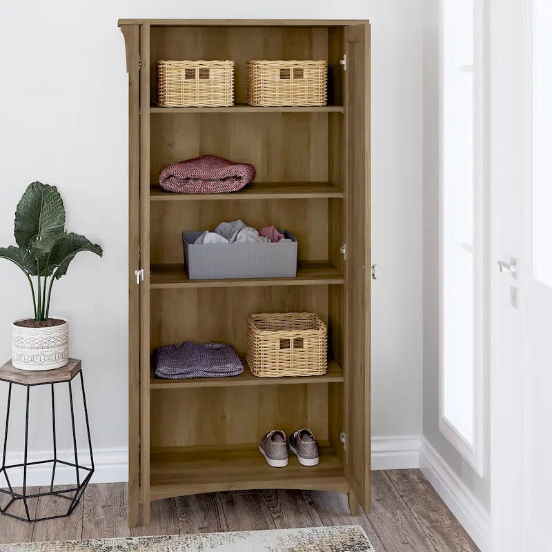 Tall Storage Cabinet with Doors