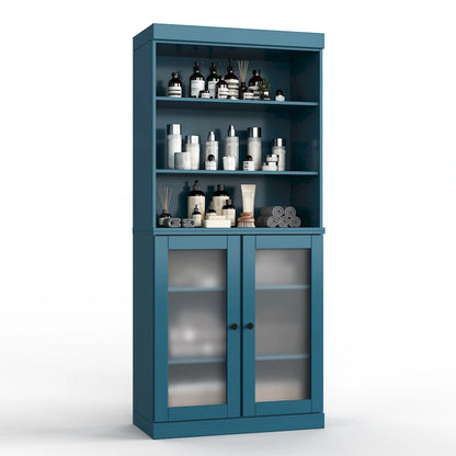 100% Solid Wood 32 Bathroom Cabinet with Optional Doors by  Imports