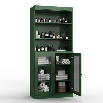 100% Solid Wood 32 Bathroom Cabinet with Optional Doors by  Imports