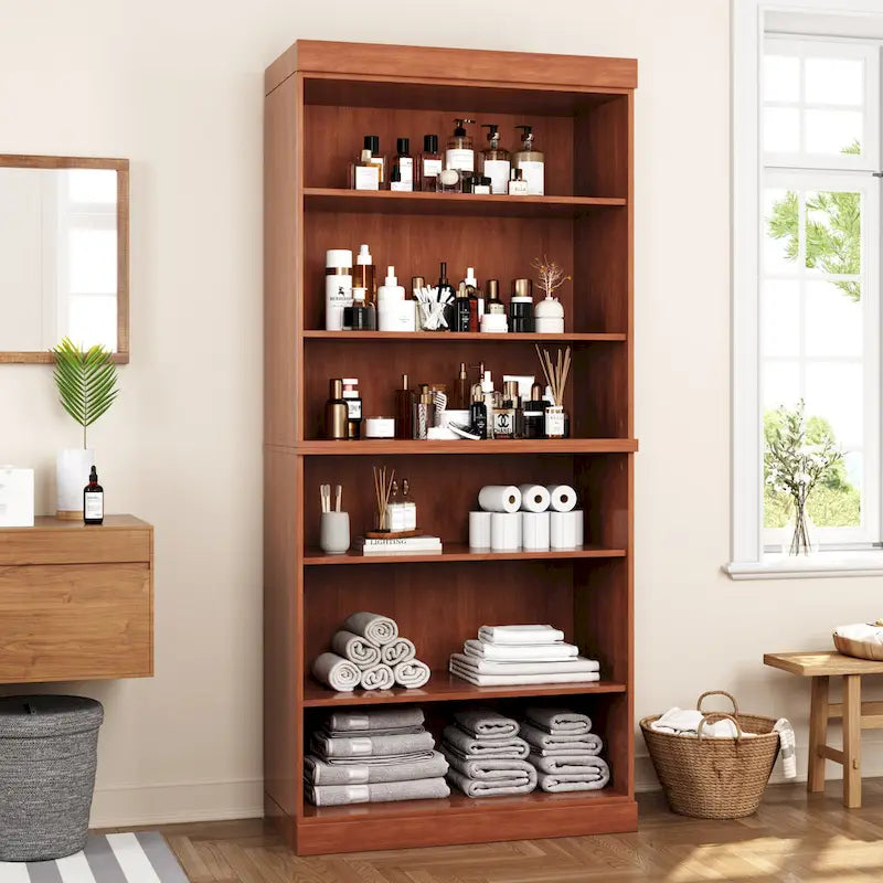 100% Solid Wood 32 Bathroom Cabinet with Optional Doors by  Imports