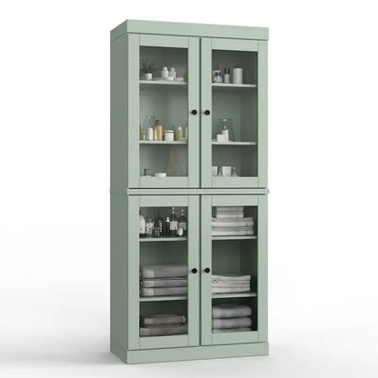 100% Solid Wood 32 Bathroom Cabinet with Optional Doors by  Imports