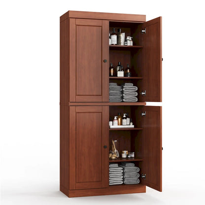 100% Solid Wood 32 Bathroom Cabinet with Optional Doors by  Imports