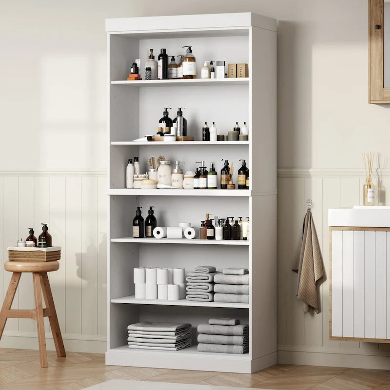 100% Solid Wood 32 Bathroom Cabinet with Optional Doors by  Imports
