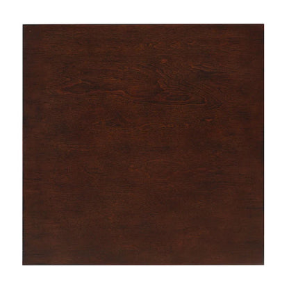 Mid-Century Modern Wood 2-Drawer Compact Nightstand Side Table