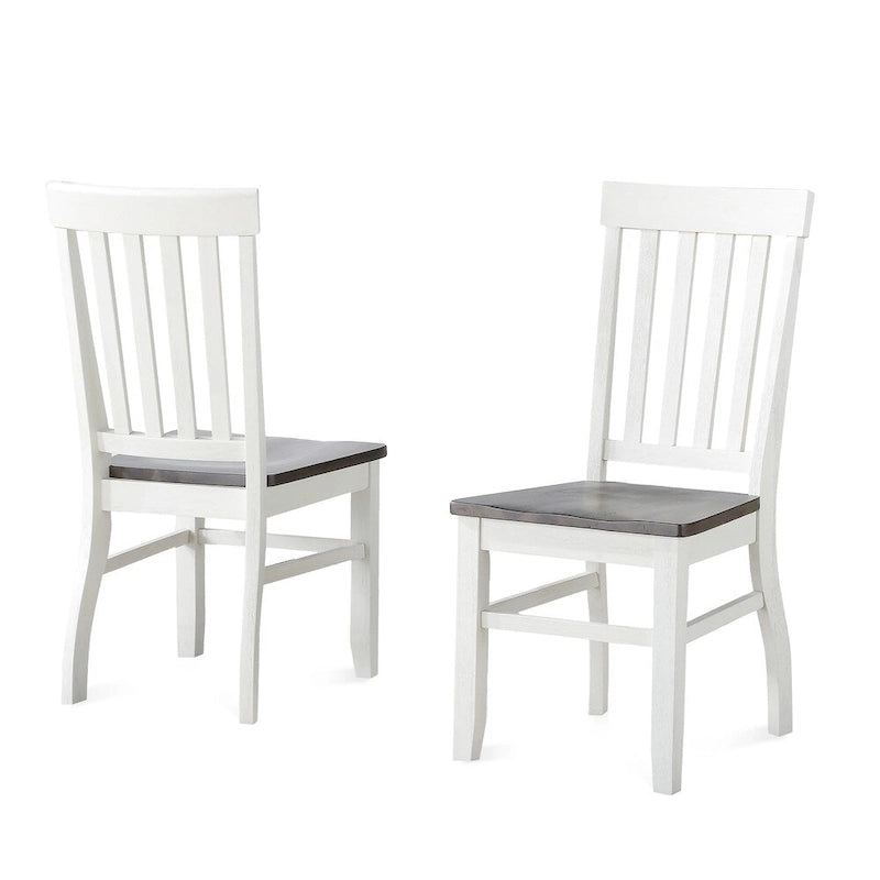 Farmhouse Wood Dining Side Chair (Set of 2)