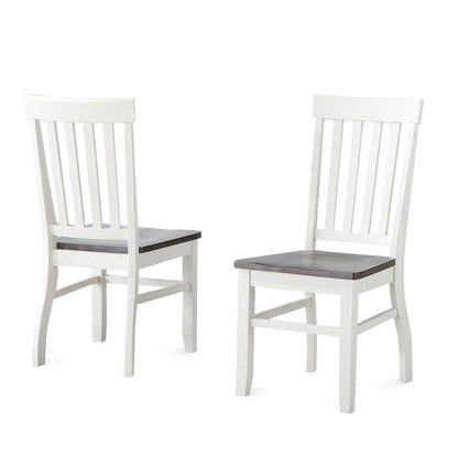 Farmhouse Wood Dining Side Chair (Set of 2)