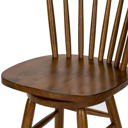 The Gray Barn Creations Swivel Counter Chair - Tobacco