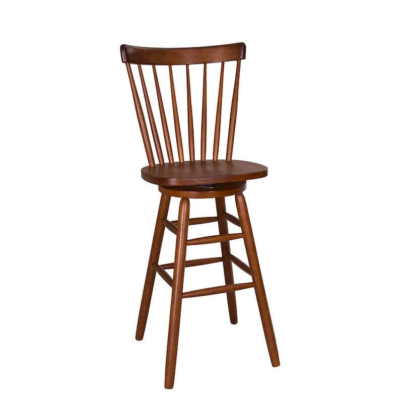 The Gray Barn Creations Swivel Counter Chair - Tobacco