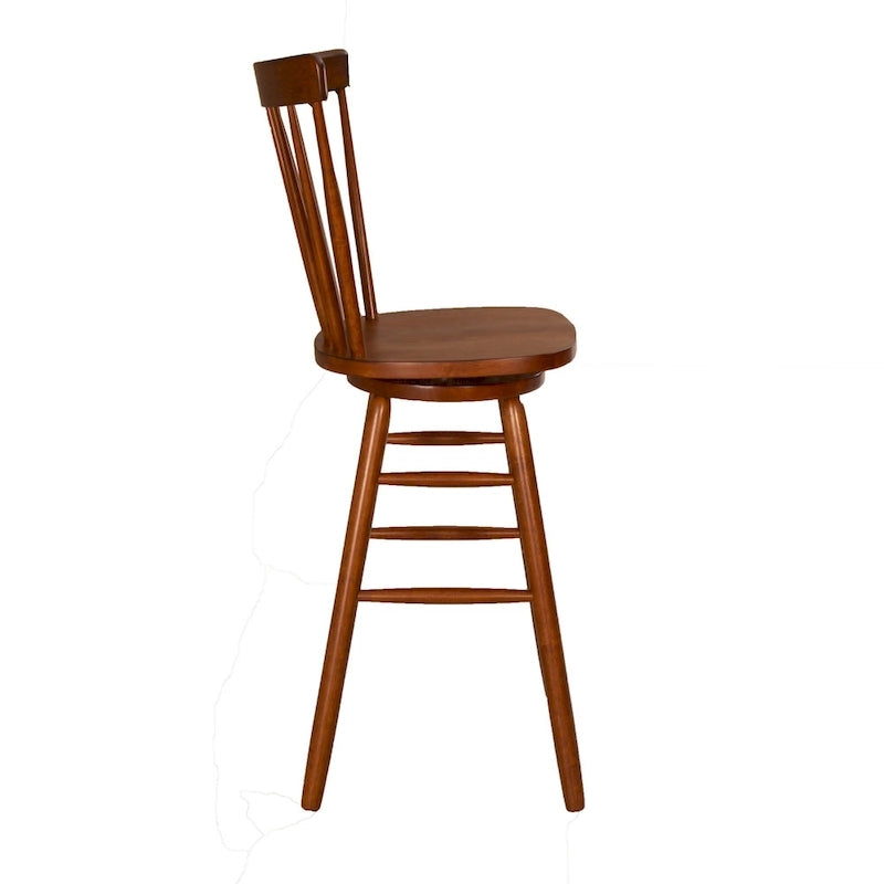 The Gray Barn Creations Swivel Counter Chair - Tobacco
