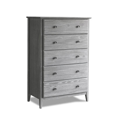 Grain Wood Furniture Greenport Coastal Solid Wood 5-drawer Chest