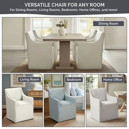 Park Charlotte Dining Arm Chair with Casters