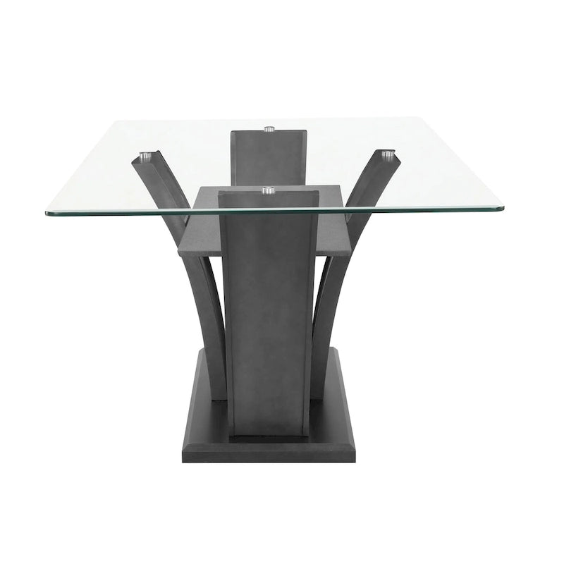 Modern Glass Dining Room Set