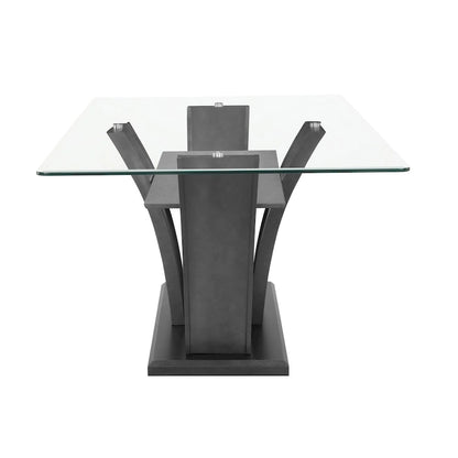 Modern Glass Dining Room Set