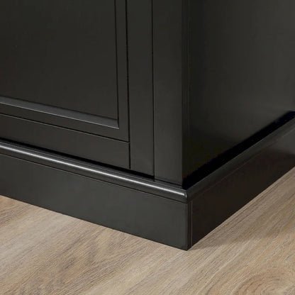 Sideboard Buffet Cabinet, Kitchen Cabinet, Coffee Bar Cabinet with 2 Drawers and Double Door Cupboard