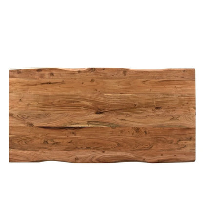 Timbergirl Solid Wood Live Edge Dining Table