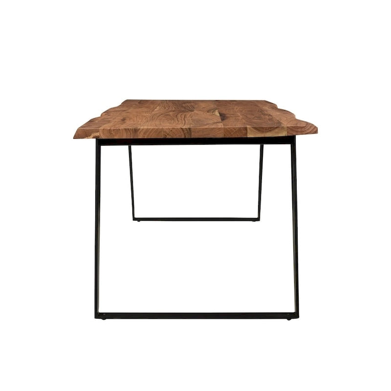 Timbergirl Solid Wood Live Edge Dining Table