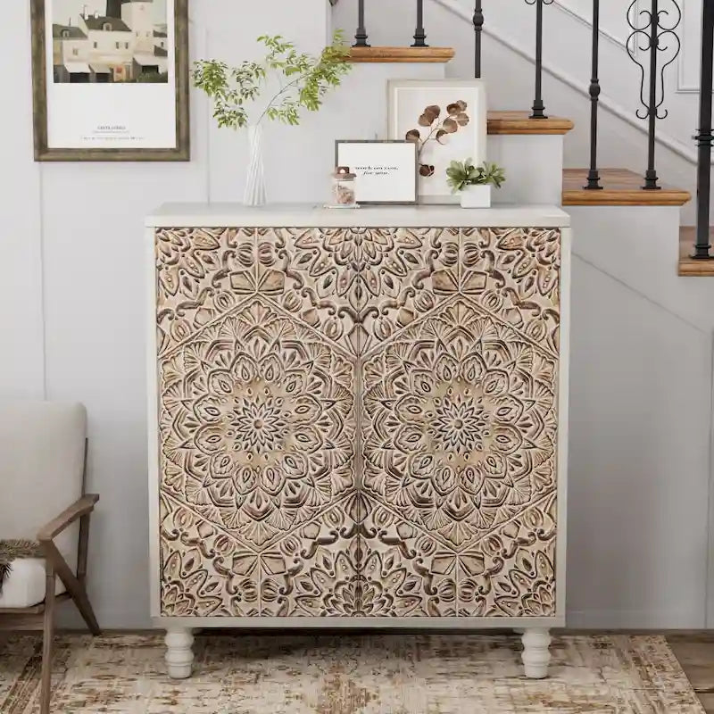 Vintage Sideboard Storage Cabinet and Buffet