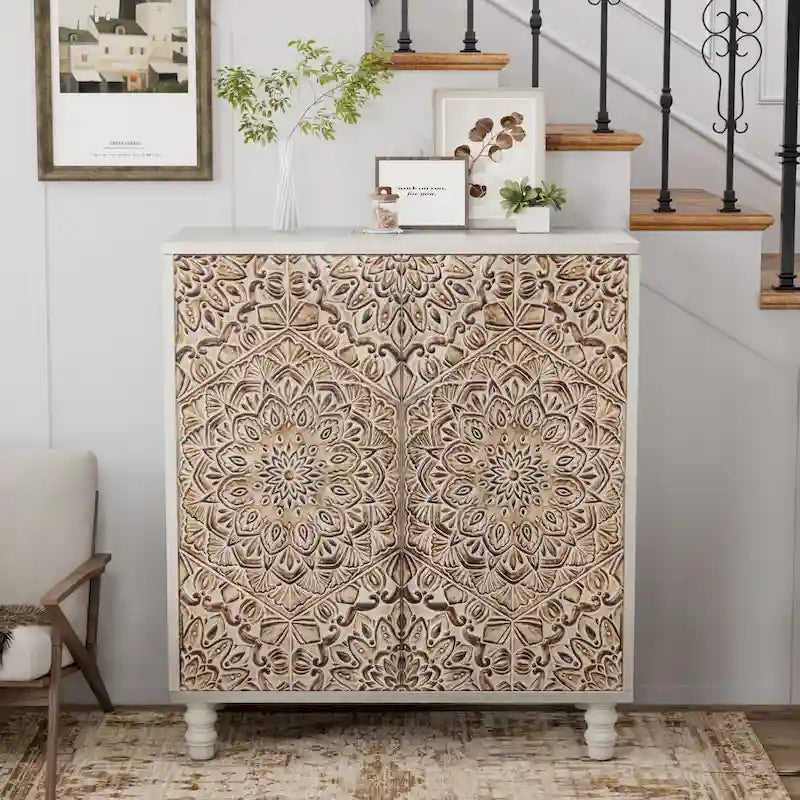 Vintage Sideboard Storage Cabinet and Buffet