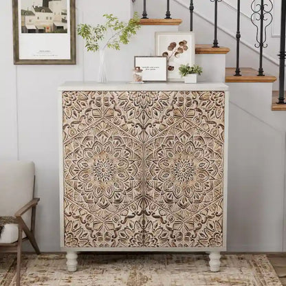 Vintage Sideboard Storage Cabinet and Buffet