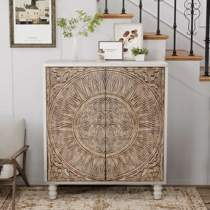 Vintage Sideboard Storage Cabinet and Buffet