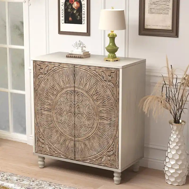 Vintage Sideboard Storage Cabinet and Buffet