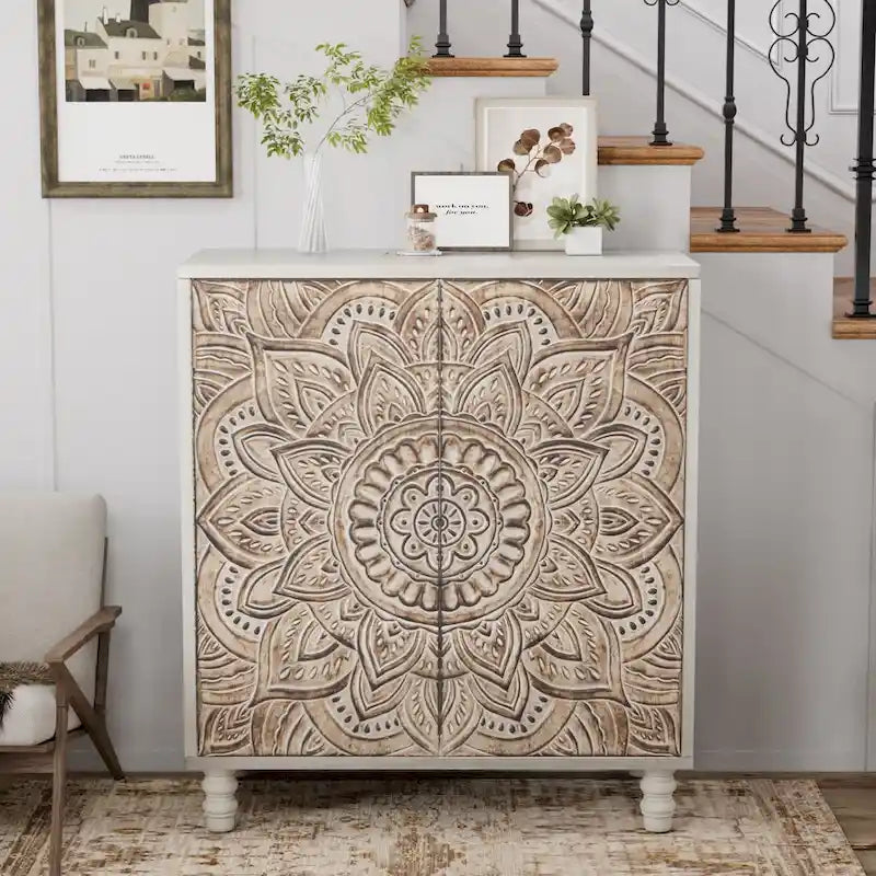 Vintage Sideboard Storage Cabinet and Buffet