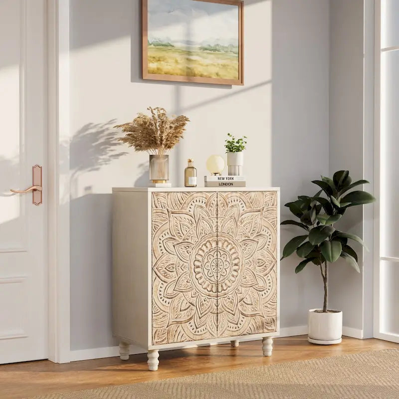 Vintage Sideboard Storage Cabinet and Buffet