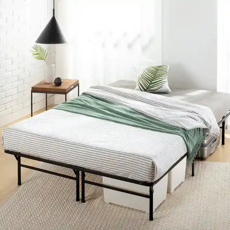 Heavy Duty Steel Mattress Foundation with Storage Space
