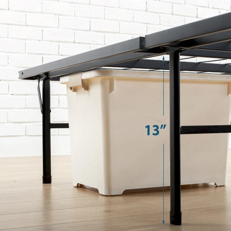 Heavy Duty Steel Mattress Foundation with Storage Space