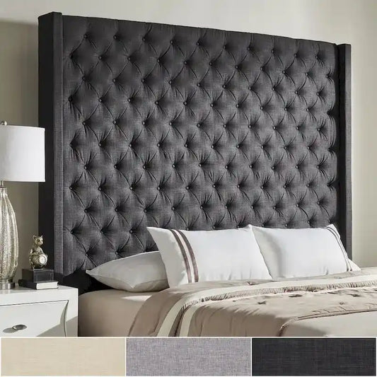  Button-tufted Wingback Headboard only by iNSPIRE Q Artisan