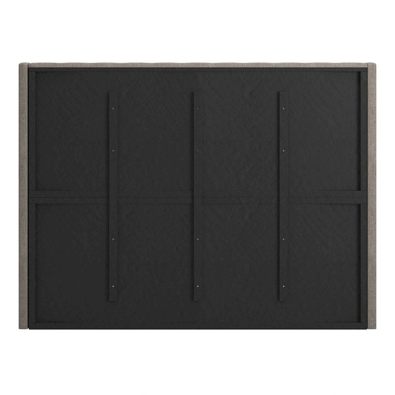 Button-Tufted Wingback Upholstered Headboard