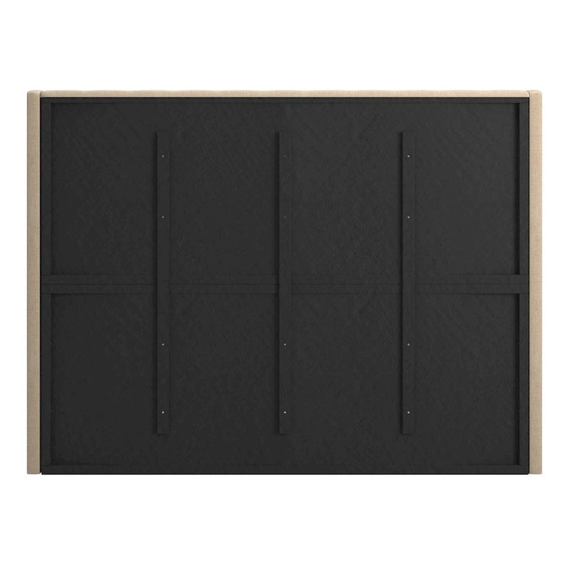 Button-Tufted Wingback Upholstered Headboard