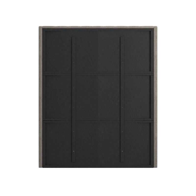 Button-Tufted Wingback Upholstered Headboard