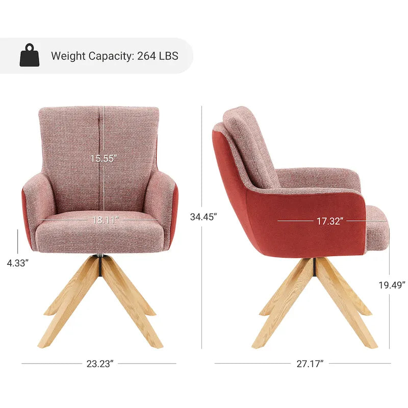 Mid-Century Modern Swivel Chair