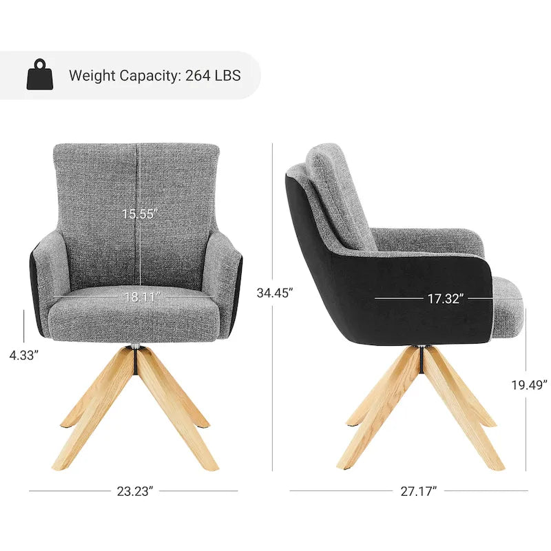 Mid-Century Modern Swivel Chair