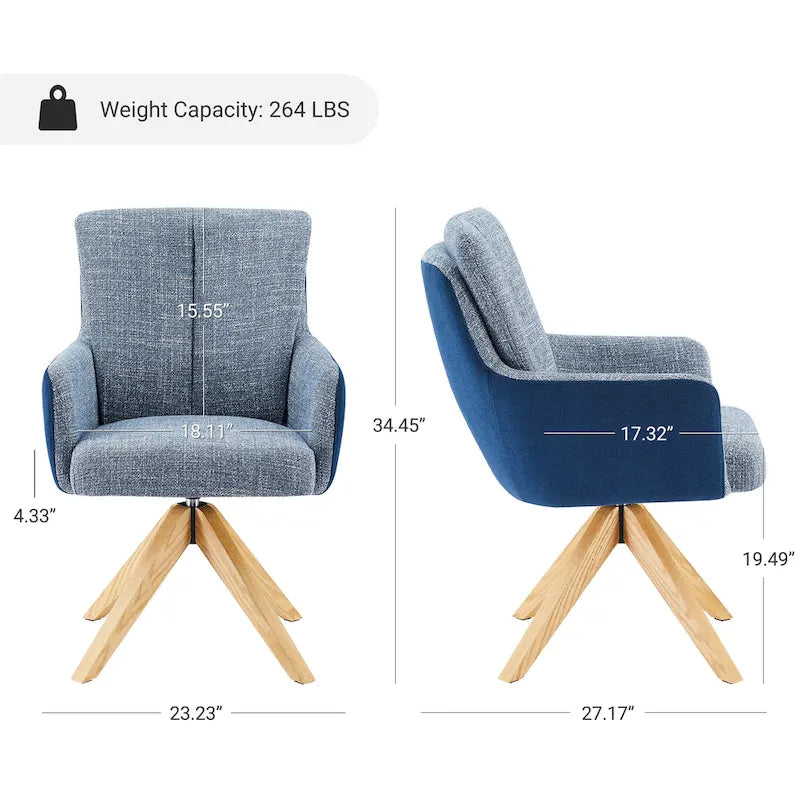 Mid-Century Modern Swivel Chair