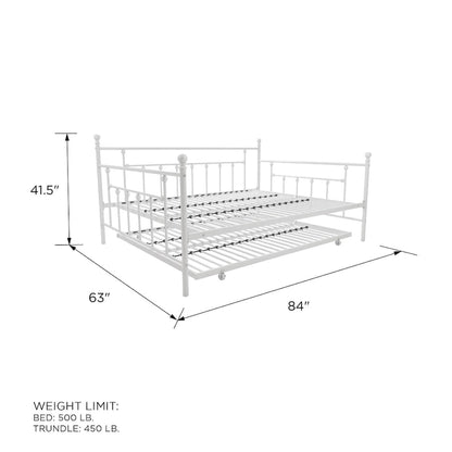 Marina Queen Daybed and Full Trundle Set
