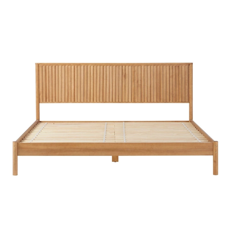 Designs Transitional Solid Wood King Bed