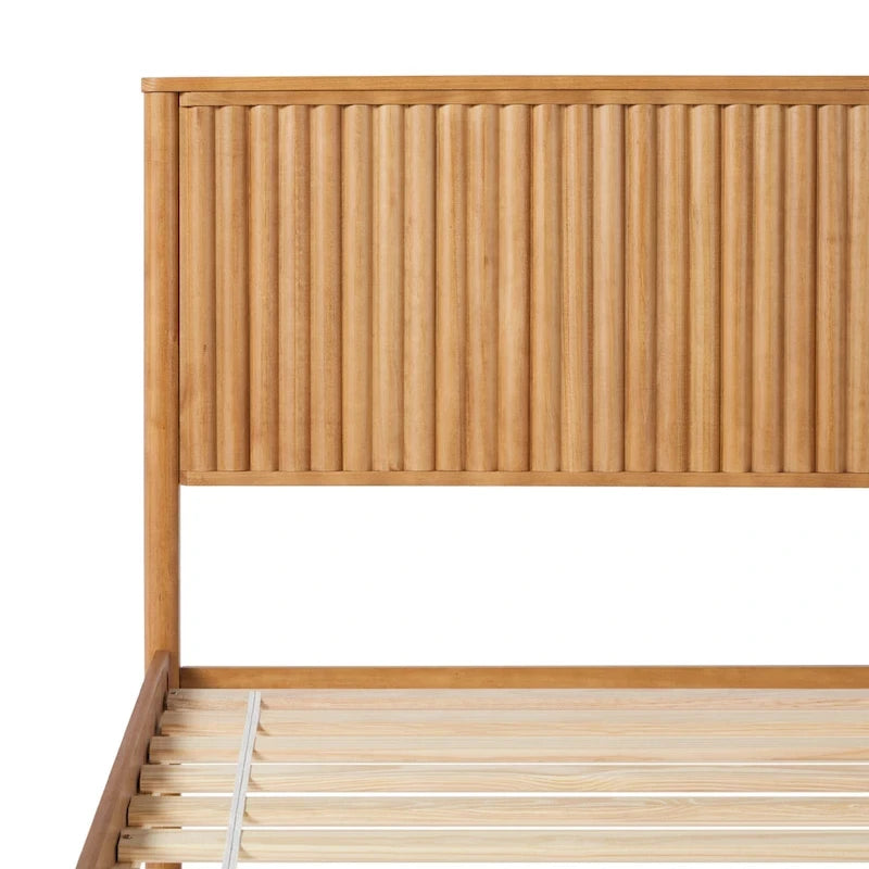 Designs Transitional Solid Wood King Bed