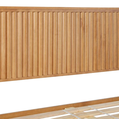 Designs Transitional Solid Wood King Bed