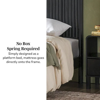 Designs Transitional Solid Wood King Bed