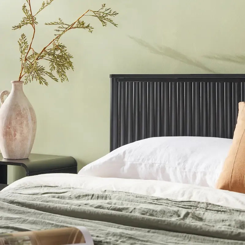 Designs Transitional Solid Wood King Bed