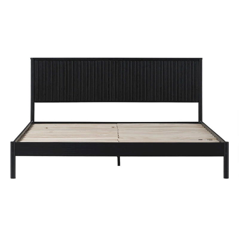 Designs Transitional Solid Wood King Bed