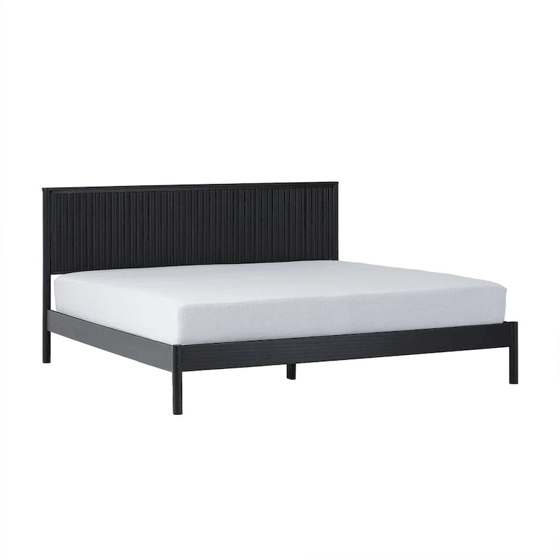 Designs Transitional Solid Wood King Bed