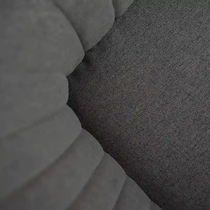 Mid-Century Modern Swivel Arm Accent Chair with Wood Legs