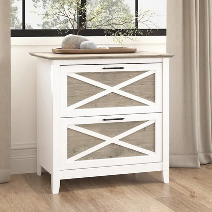 Key West 2 Drawer Lateral File Cabinet by Bush Furniture