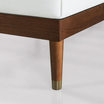 by Zinus Deluxe Mid-century Wood Platform Bed